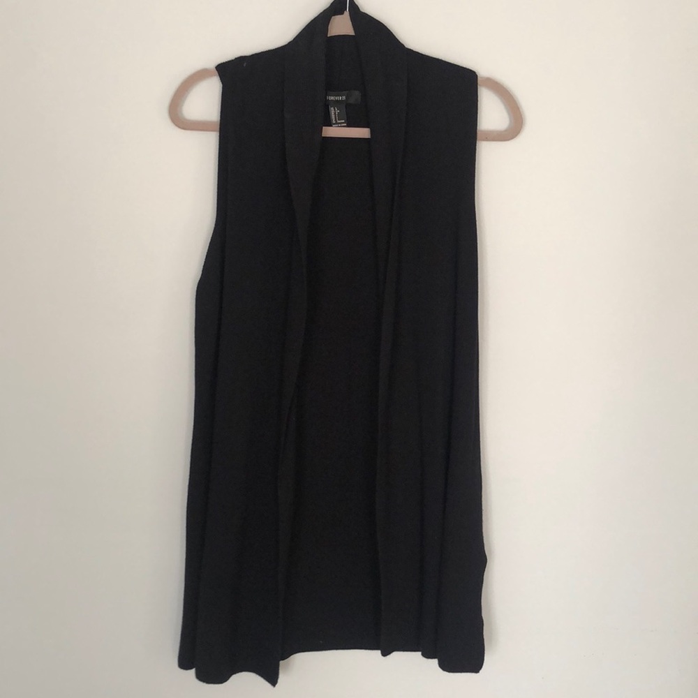 Long sweater vest